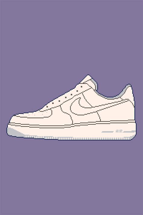 nike air force 1 pixel limitiert|Pixel art air force 1.